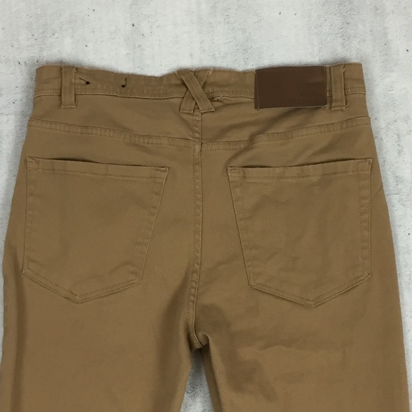 Urban Heritage Skinny Fit Jeans Womens 30 Brown Cotton Spandex Mid Rise Pants - Picture 3 of 11